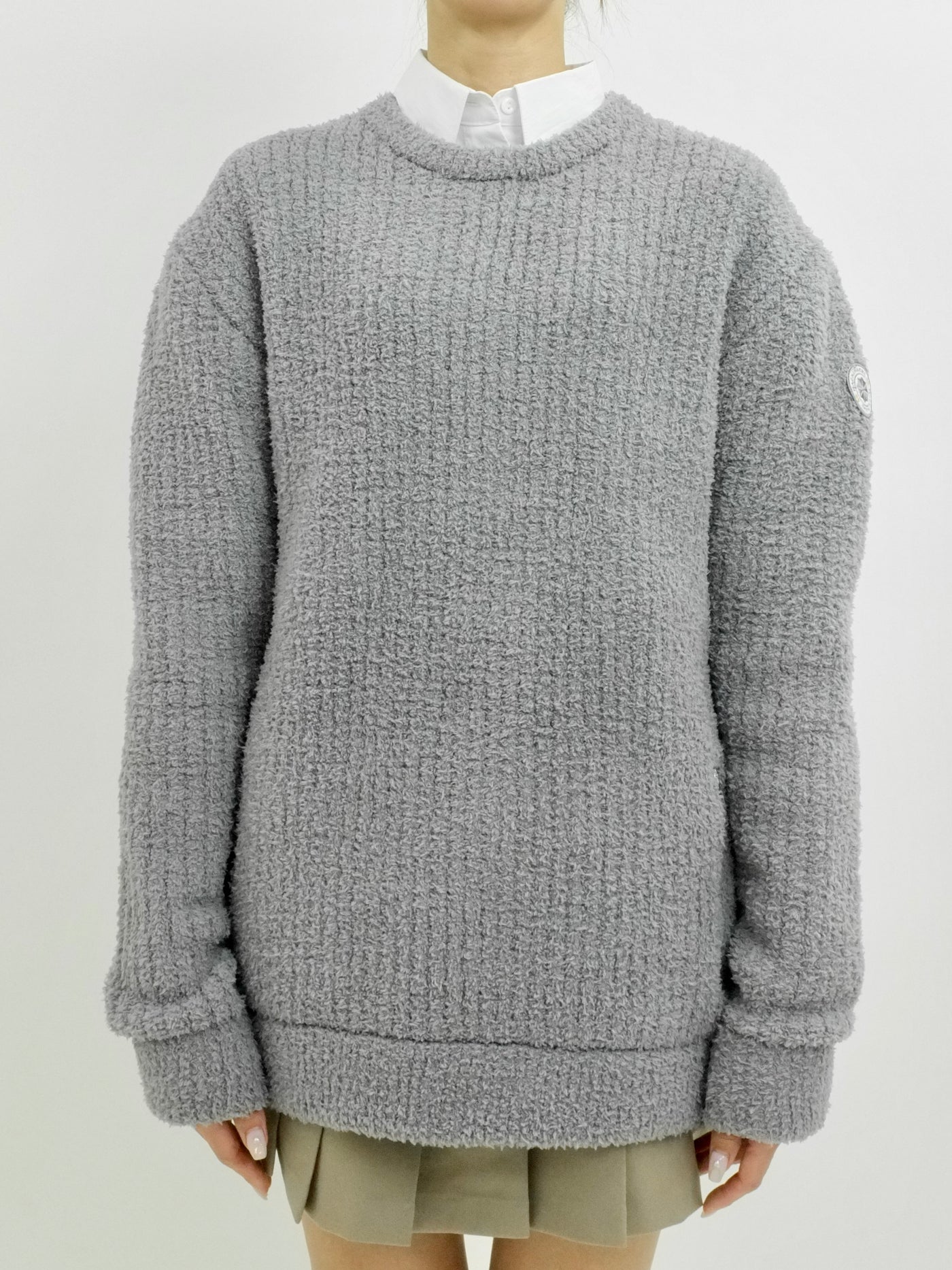 MOLE YARN KNIT CREW NECK ver.2